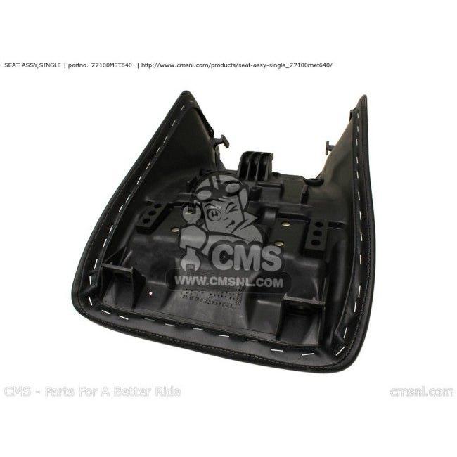CMS シーエムエス SEAT ASSY，SINGLE CBF500 2004 (4) ENGLAND EUROPEAN DIRECT SALES / 3ED FRANCE CMF IRELAND 2006 (6) 25K CBF500A ABS HONDA ホンダ 外装の画像