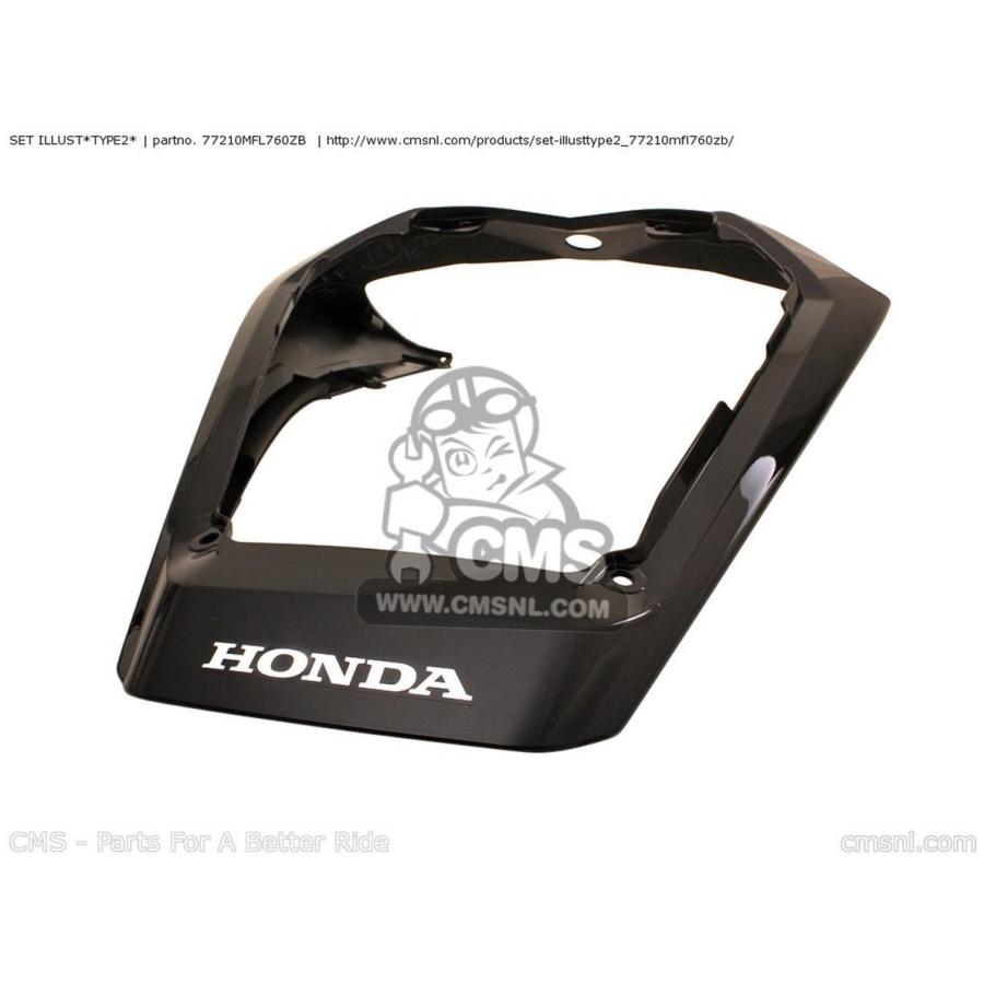 CMS シーエムエス SET ILLUST*TYPE2* HONDA ホンダ シートカウル・テールカウル カウル関連 外装