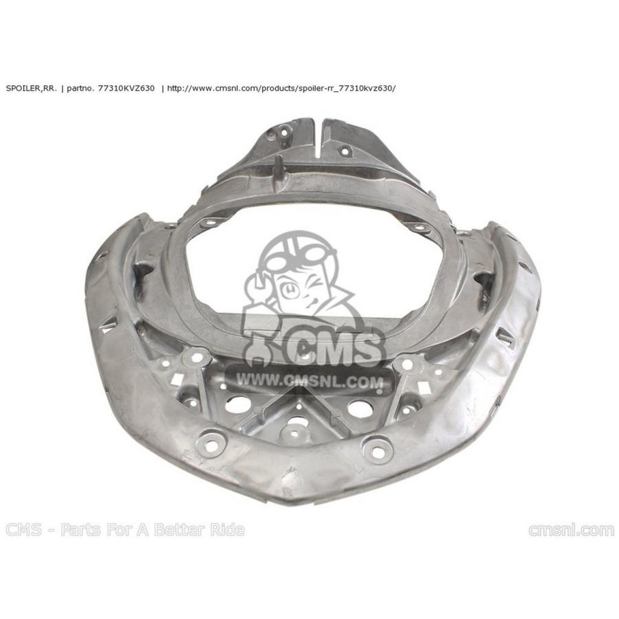 CMS シーエムエス SPOILER，RR. NSS250A (8) EUROPEAN DIRECT SALES / ABS FRANCE CMF JAZZ NSS250A8 NSS250S STD REFLEX NSS250S8 HONDA ホンダ シート関連