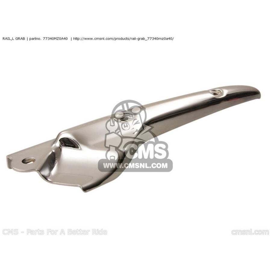 ブランド登録なし - CMS シーエムエス RAIL，L GRAB HONDA ホンダ グラブバー・タンデムバー・シーシーバー 飾りつけ 車、バイク、自転車-バイク