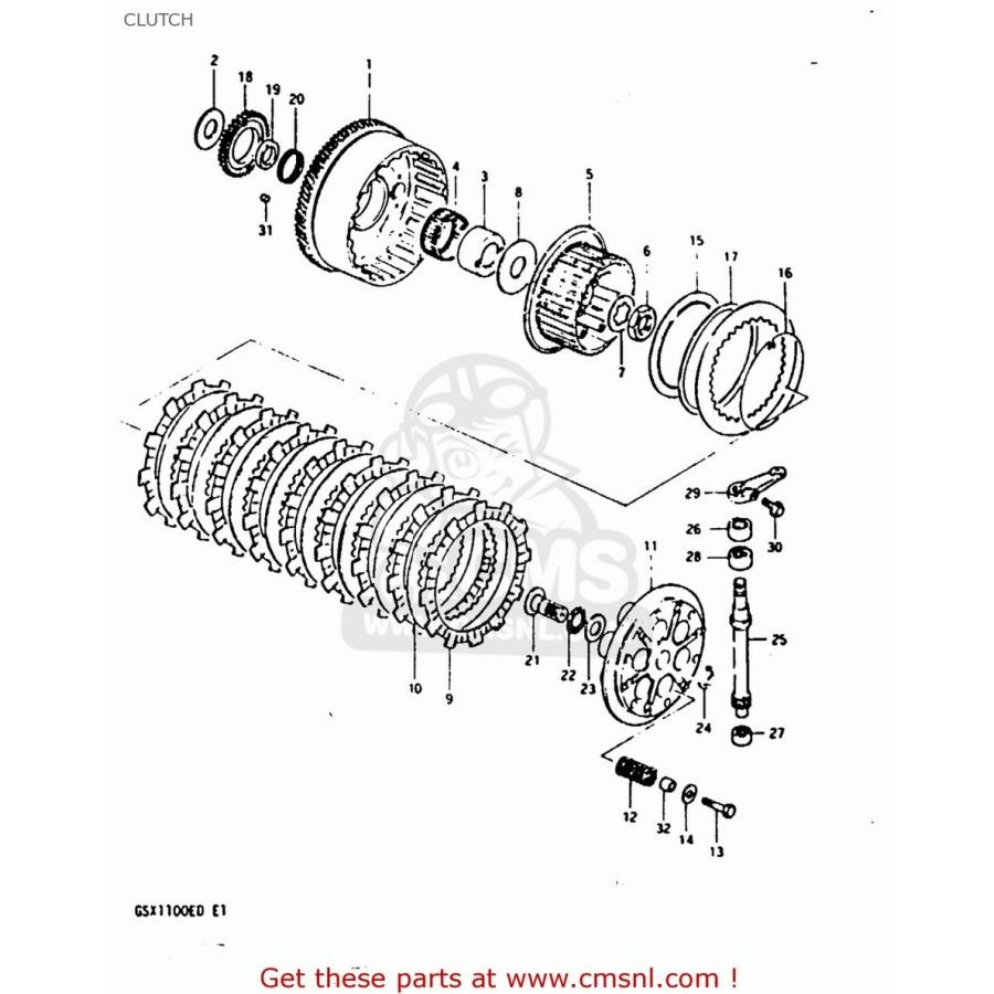 Gear Suzuki シーエムエス Cms 210 Gs1000 Gs1000 E03 Usa Assembly Primary Assembly Primary Gear Drive 1980 T ウェビック2号店