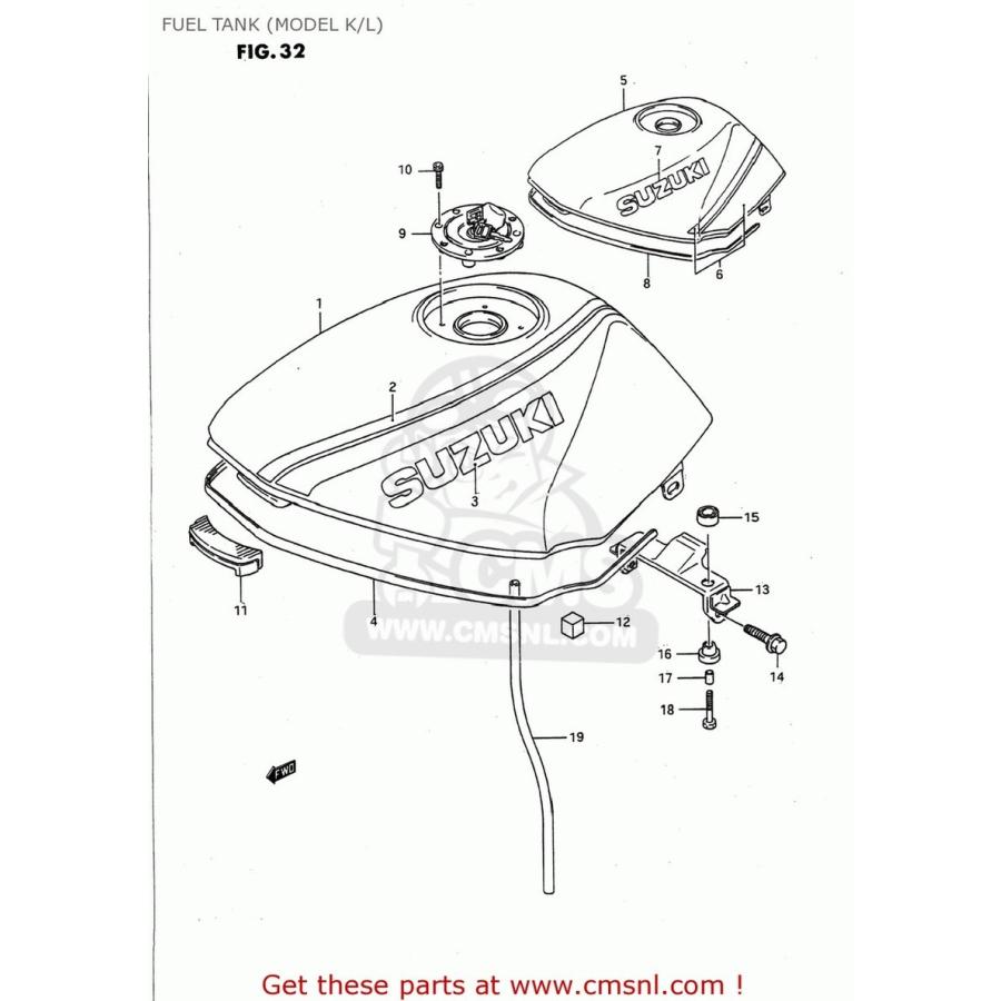 2004-2009 Suzuki GS500E GS500 GS 500F 500 Secondary Fuel Petcock