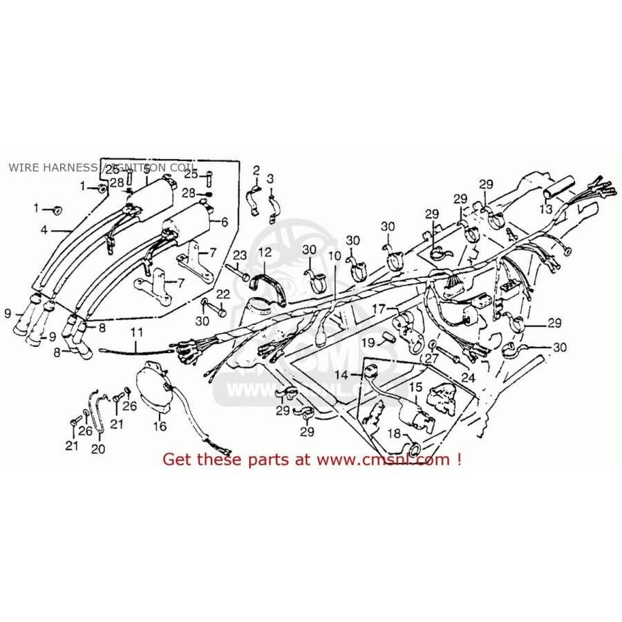 CMS シーエムエス (35010341702) SWITCH SET，COMB. HONDA ホンダ