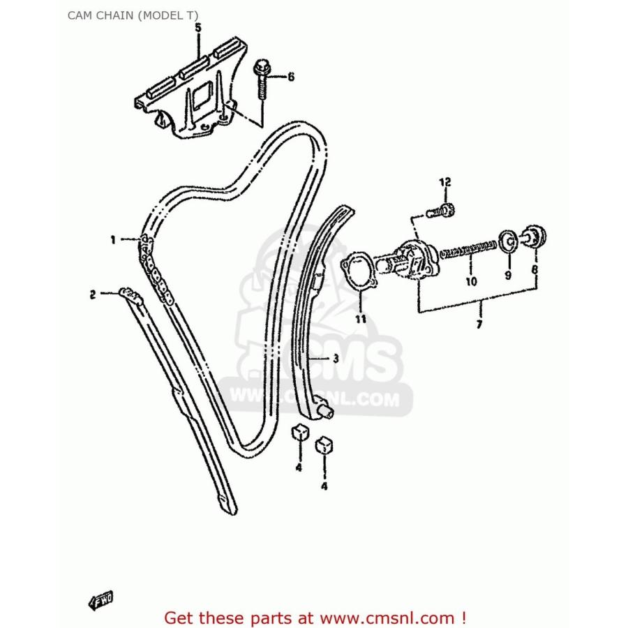CMS シーエムエス アジャスターASSY、テンショナー(1283046E00) SUZUKI