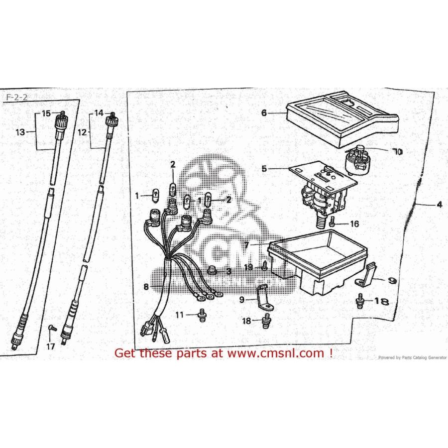 CMS シーエムエス METER ASSY COMB (JDM) C50CM C50D C50S C50ST (5) JAPAN AA01-150 (7) AA01-160 HONDA ホンダ スピードメーター 電装系