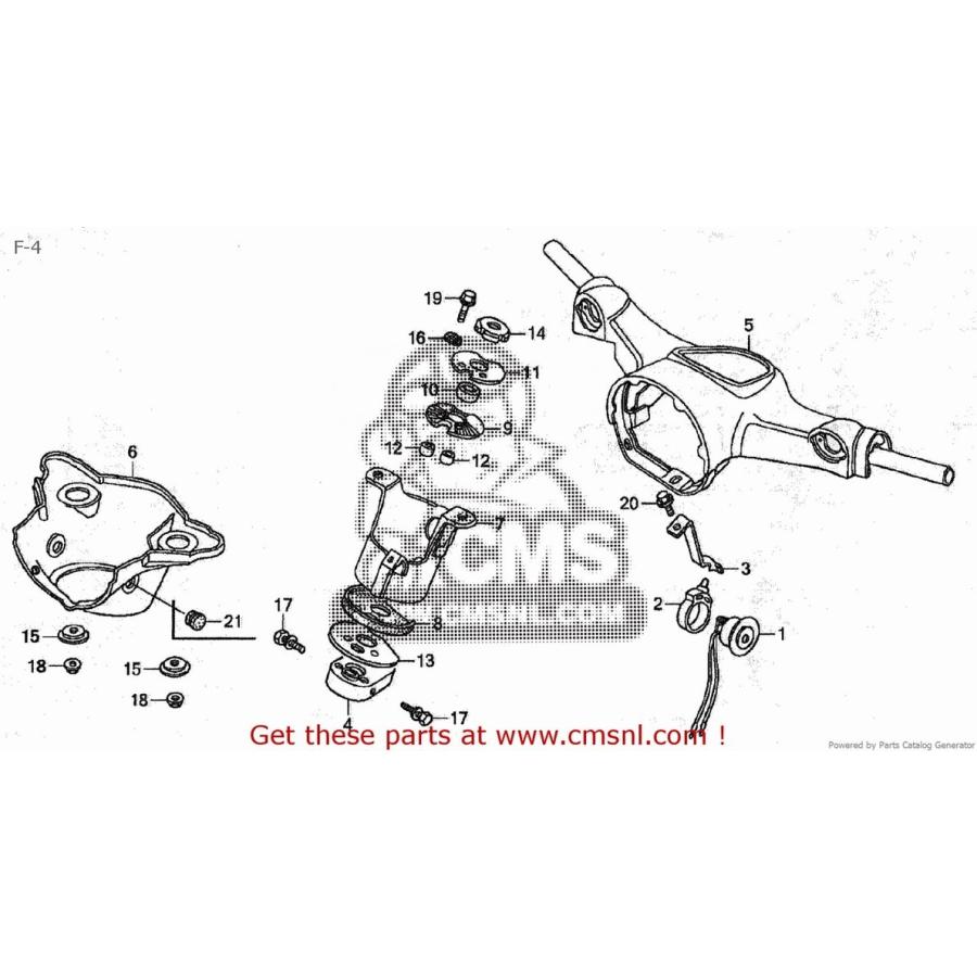 CMS シーエムエス HANDLE COMP*PB66* (JDM) C50CM C50D C50S C50ST (5) JAPAN AA01-150 (7) AA01-160 HONDA ホンダ その他、ハンドル ハンドツール