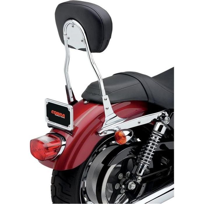 COBRA（バイク） - COBRA コブラ ラウンド シーシーバー HARLEY-DAVIDSON【Round Sissy Bars for Harley-Davidson】 HARLEY-DAVIDSON ハーレーダビッドソン バックレスト 飾りつけ 車、バイク、自転車-バックレスト