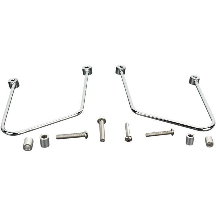 COBRA コブラ クローム サドルバッグサポート【Chromed Saddlebag Supports】 VTX1800N 2004 - 2008 HONDA ホンダ バッグ・ボックス取り付けステー