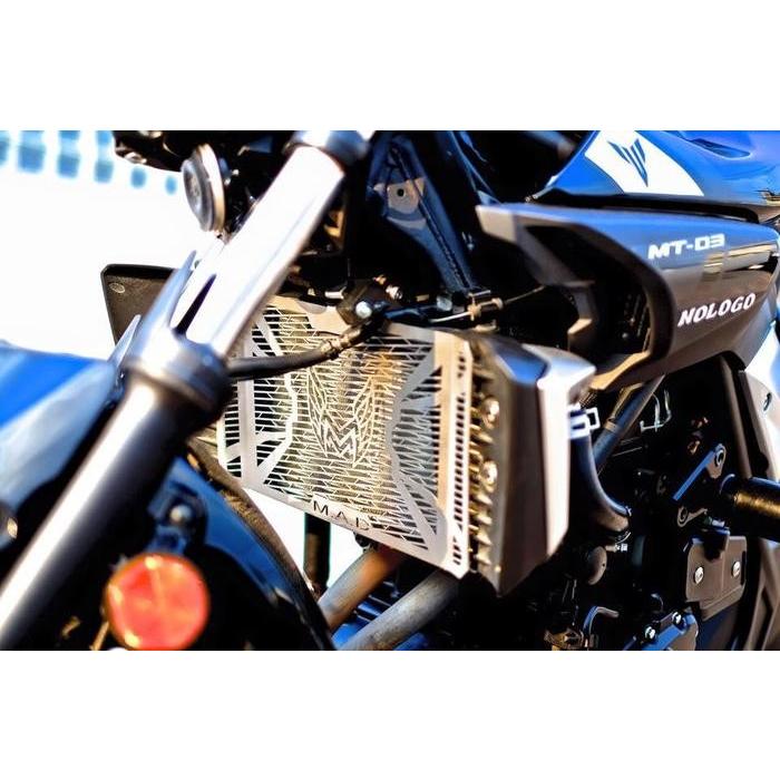 M.A.D. マッド ラジエーターコアガード R15 YAMAHA ヤマハ ラジエーターコアガード・オイルクーラーコアガード 冷却関連 エンジンの画像