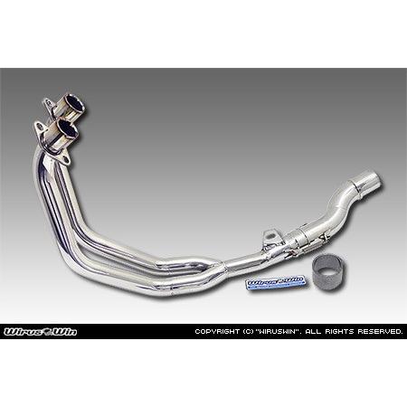 WirusWin - ウイルズウィン 向こう正面配管 【フルエキゾースト用】 CBR250RR(2017-) HONDA ホンダ エキゾーストパイプ えり巻き