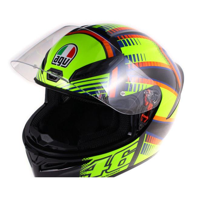 AGV AGV:エージーブイ K1 ヘルメット バレンティーノロッシ SOLELUNA 2015 サイズ：S（55-56cm）｜webike02｜09