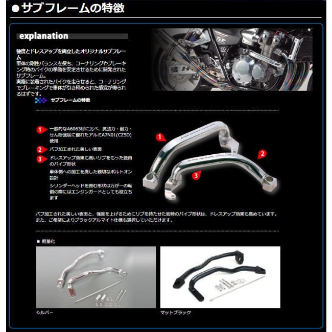 ACTIVE（アクティブ） サブフレーム バフ カラー：マットブラック