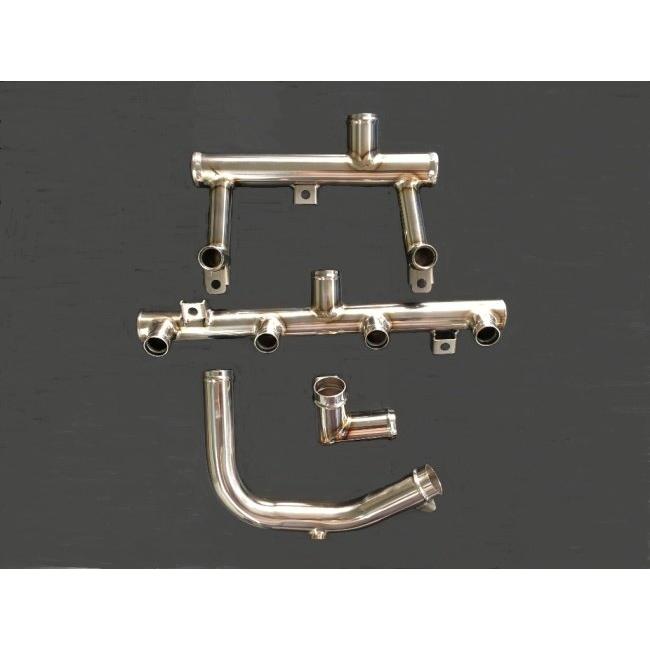 K-FACTORY ケイファクトリー ウォーターパイプセット ZRX1200 KAWASAKI カワサキ オイルクーラーフィッティング・アダプター 冷却関連 エンジン