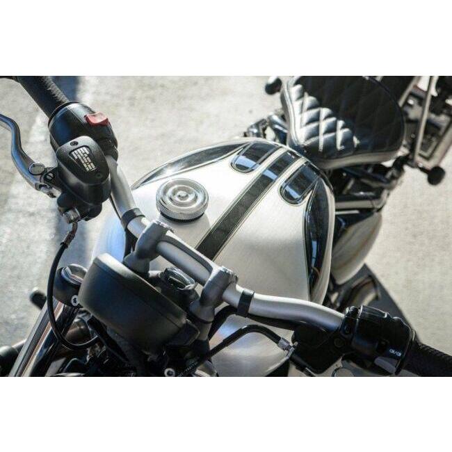 Motone Customs モートーンカスタムズ タンクキャップ カラー：シルバー TRIUMPH トライアンフ ガソリンタンクキャップ タンク関連 外装_7