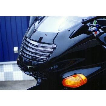 PLEASURE プレジャー ヘッドライトルーバー ZZR1100(D) KAWASAKI