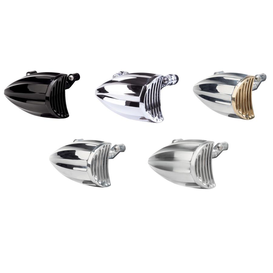 Vity’s Design ビティズデザイン Juicerデザインフロントキャップ 仕上げ：クロム 汎用 HARLEY-DAVIDSON ハーレーダビッドソン 吸気関連 エンジンの画像