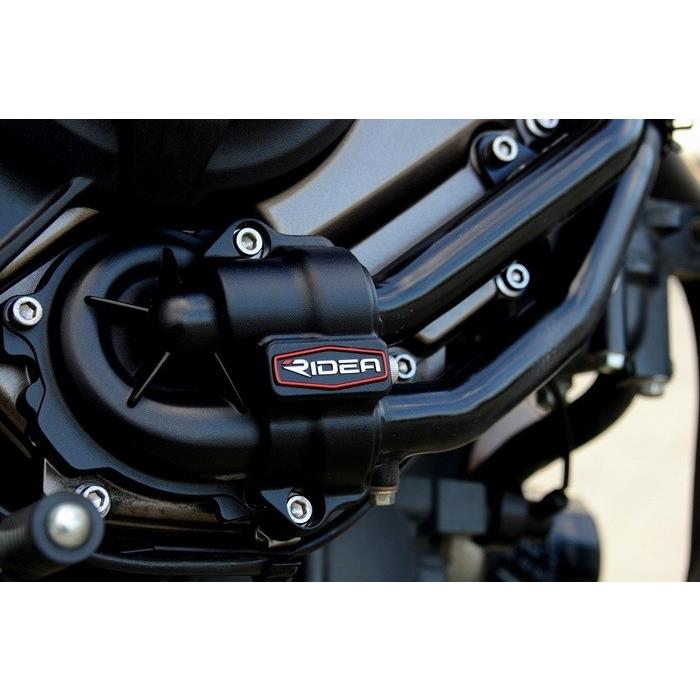 RIDEA リデア RIDEA 炭素繊維強化エンジンカバー (2次カバー)セット MT 