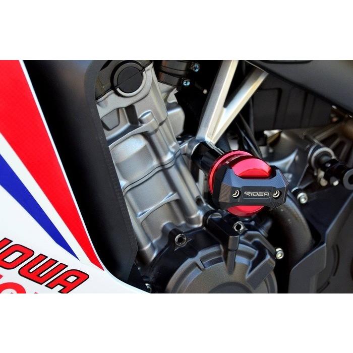 RIDEA リデア フレームスライダー スタンダードタイプ カラー：ブルー CB650F CBR650F HONDA ホンダ エンジンスライダー・フレームスライダー フレーム_1