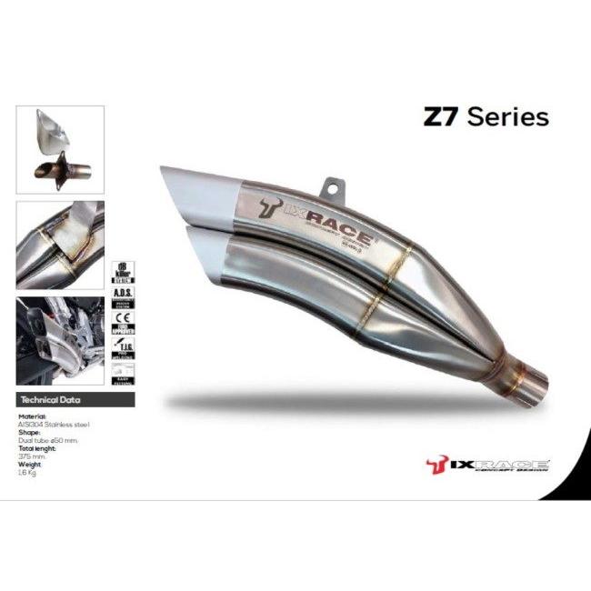 IXRACE アイエックスレース ツインアップ スリップオンマフラー CBR 650 F CB HONDA ホンダ マフラー_7
