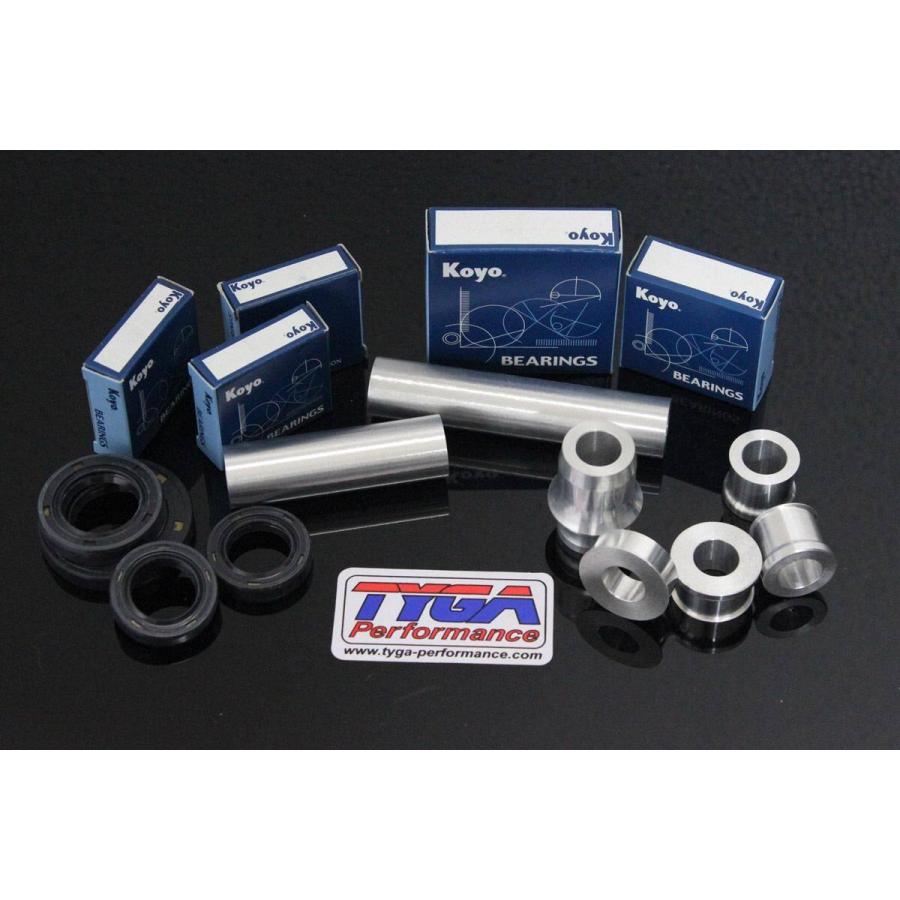TYGA Performance - TYGA PERFORMANCE タイガパフォーマンス 軽銀 ホイールスペーサーベアリング／押捺一揃いの道具 COLOR：Silver RC125 RC200 RC250 RC390 KTM 車輪 足回転運動 車、バイク、自転車-バイク用タイヤ、ホイール-ホイール
