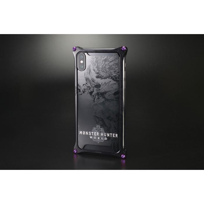 GILD design GILD design:ギルドデザイン MONSTER HUNTER：WORLD Solid for iPhone8Plus／iPhone7Plus カラー：ネルギガンテ ブラック iPhone8Plus/iPhone7Plus｜webike02