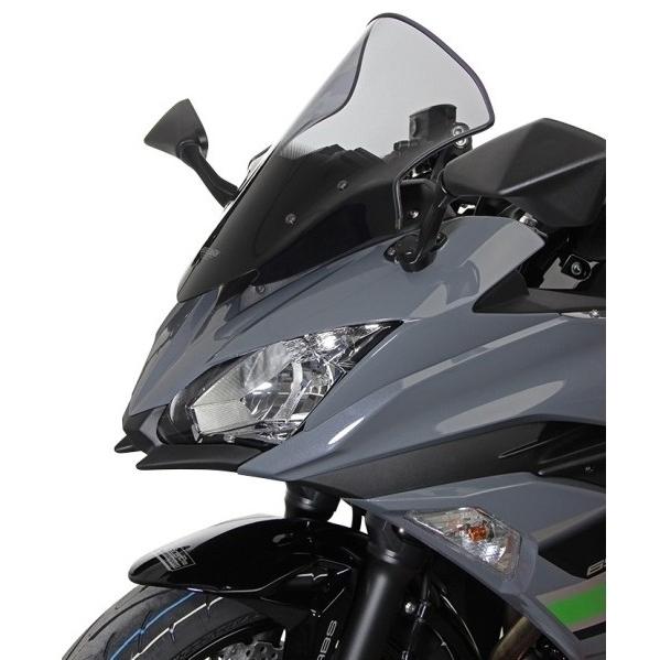 MRA エムアールエー スクリーンツーリング カラー：ブラック／グラデーション有り Ninja650 (ニンジャ650) KAWASAKI カワサキ スクリーン 外装