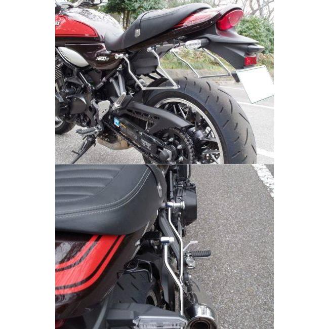 World Walk ワールドウォーク Z900RS用サドルバッグサポート タイプ：メッキ／両側 Z900RS KAWASAKI カワサキ バッグ・ボックス取り付けステーの画像