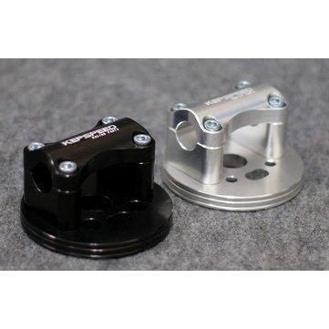 GM-MOTO ジーエムモト カブ用 ハンドルポスト カラー：シルバー スーパーカブ HONDA ホンダ ハンドルポスト・ハンドルライザー ハンドル周辺パーツ ハンドル_2