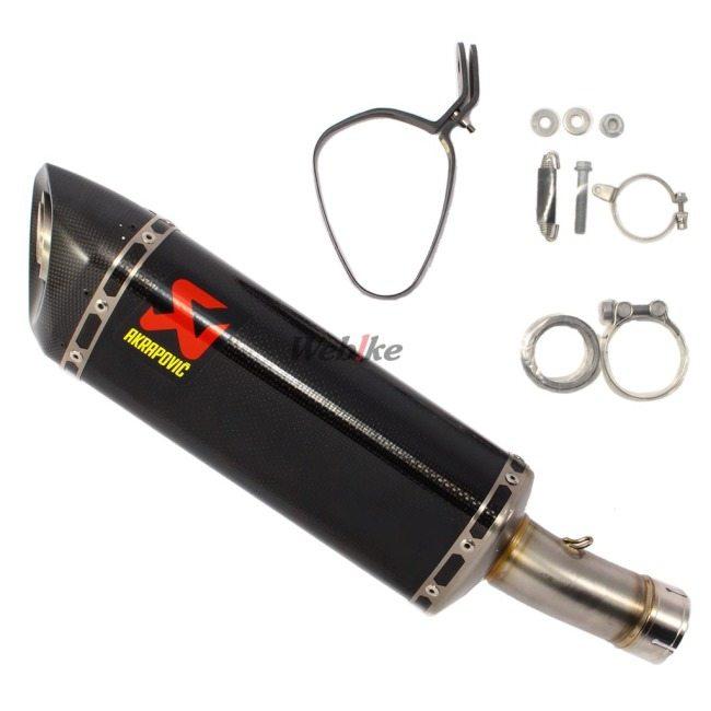 AKRAPOVIC AKRAPOVIC:アクラポビッチ スリップオンマフラー カーボン