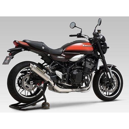 新品未使用　Z900RS ヨシムラサイクロン BREVIS チタンカバー ヨシムラ（YOSHIMURA） スリップオン サイクロン BREVIS 政府認証 ST