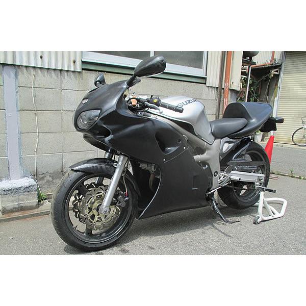 SV650 エーテック フロントフェンダー 黒ゲル 【公式通販】
