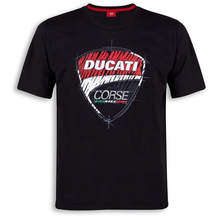 DUCATI Performance DUCATI Performance:ドゥカティパフォーマンス スケッチ ブラック Tシャツ サイズ：XXXL