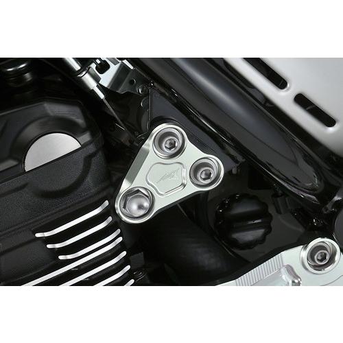AGRAS アグラス エンジンハンガー フロント用 カラー：チタン Z900RS KAWASAKI カワサキ エンジンマウントブラケット エンジンパーツ エンジン