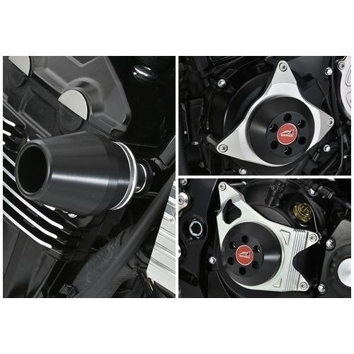 AGRAS AGRAS:アグラス レーシングスライダー 4点セット カラー：ホワイト Z900RS KAWASAKI カワサキ