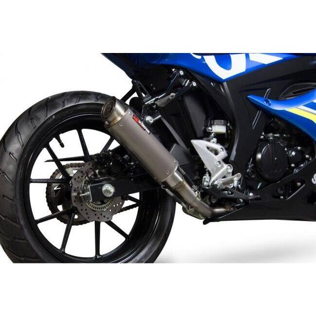 SCORPION スコーピオン RP-1GP フルエキゾーストマフラー GSX-R125 GSX-R150 SUZUKI スズキ マフラーの画像
