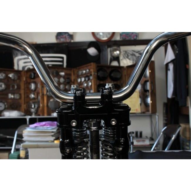 FORK フォーク ナローライズクランプ＆バーセット NRC for Springer ＋ ”Midium rise” Bar 74 タイプスプリンガー (インライン) 45タイプスプリンガーの画像
