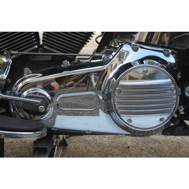 FORK フォーク ポイントカバー(横2穴) 7FIN BigTwin '70-'99 Sportster