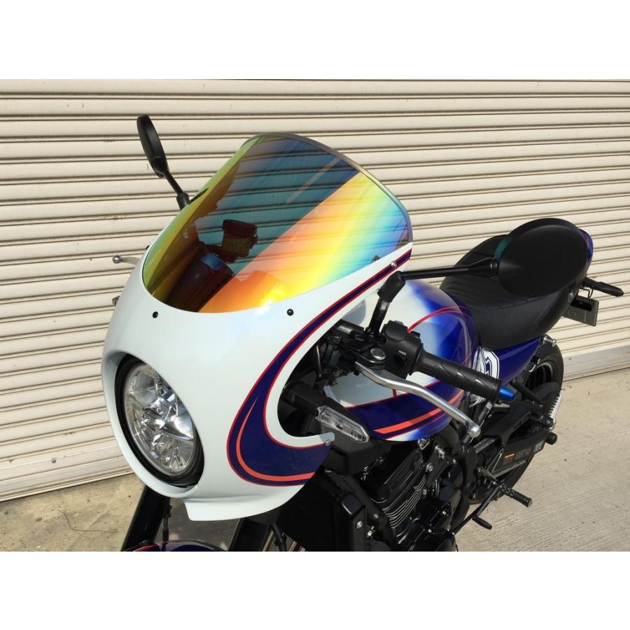 ACRY-Point アクリポイント ストリートタイプスクリーン スクリーンカラー：ミラー Z900RS CAFE KAWASAKI カワサキ スクリーン 外装_2