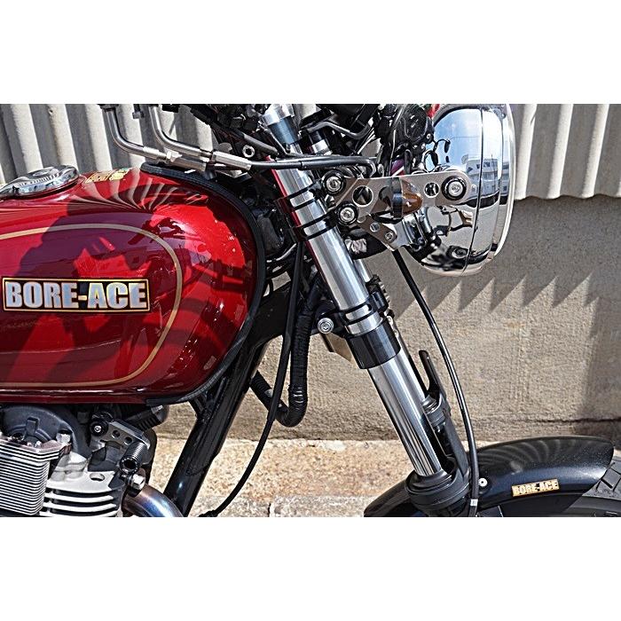 BOREーACE BORE ACE ボアエース ステムガード カラー：シルバー SR500