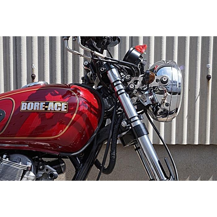 BOREーACE BORE ACE ボアエース ステムガード カラー：シルバー SR500