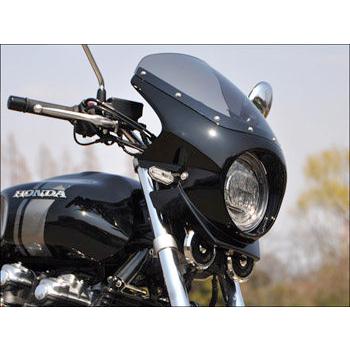 CB1100 SC65 塗装済ブラックカウル& シックデザイン製スモークスクリン