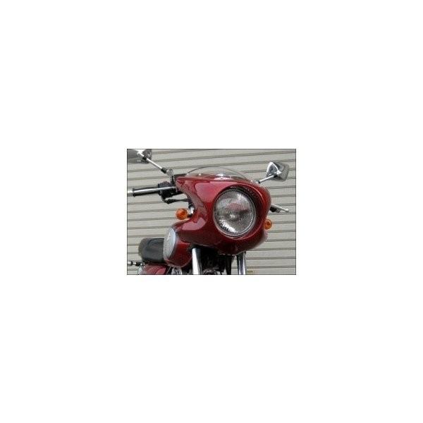 CHIC DESIGN シックデザイン ミニロケットカウル スクリーンカラー：スモーク / カラー：オールトグレーメタリック ST250 SUZUKI スズキ ビキニカウル 外装