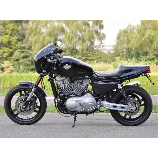 CHIC DESIGN シックデザイン ティーラ ロケットヘッドカウル カラー：ブラックデニム / スクリーンカラー：スモーク XR1200 ビキニカウル カウル関連 外装_2