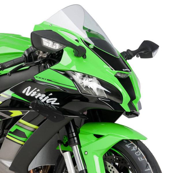 Puig プーチ サイドダウンフォーススポイラー カラー：ブラック ZX-10R KRT REPLICA SE ZX-10RR KAWASAKI カワサキ サイドカウル・サイドカバー カウル関連_10