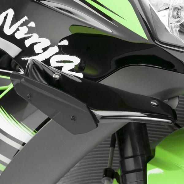 Puig プーチ サイドダウンフォーススポイラー カラー：ブラック ZX-10R KRT REPLICA SE ZX-10RR KAWASAKI カワサキ サイドカウル・サイドカバー カウル関連_8