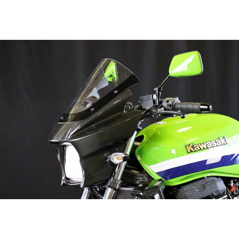ZRX1200 ビキニカウル A-TECH（エーテック） ビキニカウルSPL 素材：FRP／黒(FB) ZRX1200