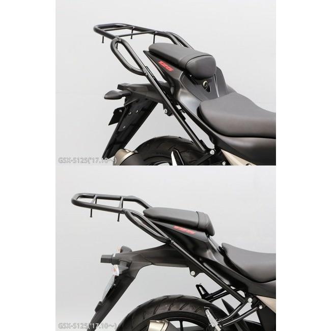 未使用 GSX-R125 GSX-S125 用 ENDURANCE リアキャリア ＋ SHAD製リア