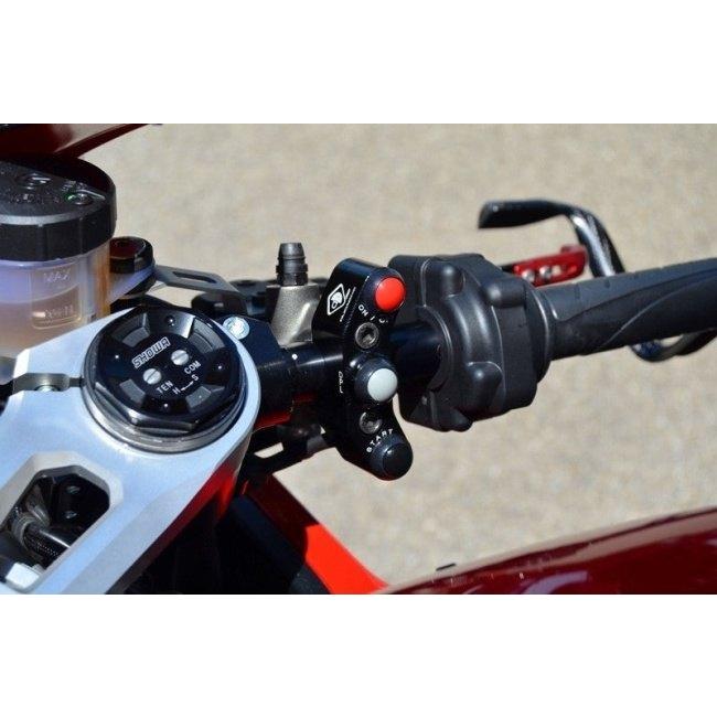 DUCABIKE (DBK) ドゥカバイク (ディービーケー) BREMBO製マスターシリンダー用 スタート＆キルブラケット PANIGALE V4 S DUCATI ドゥカティ ハンドル周辺パーツ