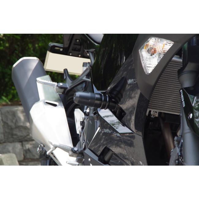 World Walk ワールドウォーク ニンジャ250／400用エンジンガード ニンジャ250 ニンジャ400 KAWASAKI カワサキ エンジンスライダー・フレームスライダー_7