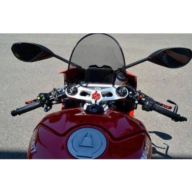 DUCABIKE (DBK) ドゥカバイク (ディービーケー) ステアリングステムナット カラー：ゴールド MULTISTRADA V2 S PANIGALE V4 R SP2 SPECIALE STREETFIGHTER SP_1